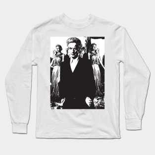 Doctor Who: 12th Doctor And Weeping Angels Long Sleeve T-Shirt